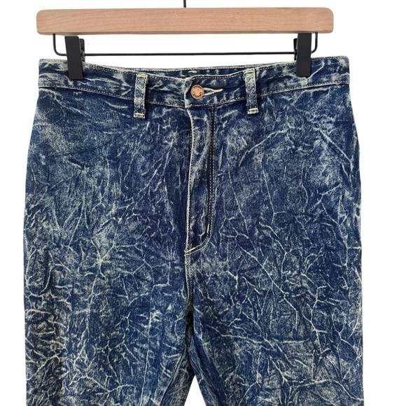 Vintage 80s Acid Wash High-Waisted Jeans Size 13 - Picture 3 of 8